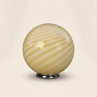 1295 Murano Candy Table Lamp - Butter