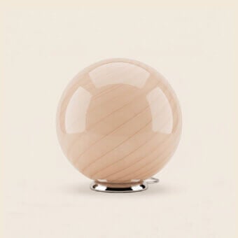 1295 Murano Candy Table Lamp - Peach