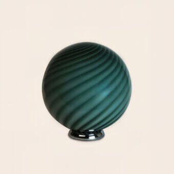 1295 Murano Candy Table Lamp - Sage Green