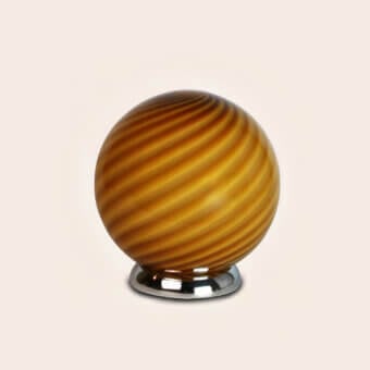 1295 Murano Candy Table Lamp - Toffee