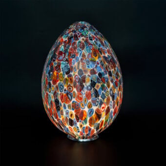 1295 Murano Murrina Egg Table Lamp