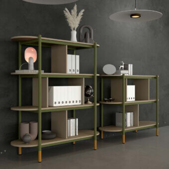 Codutti 2BE Office Bookcase