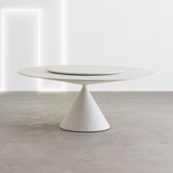 Desalto Clay Table with Lazy Susan