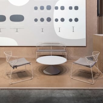 Desalto Koki Wire Lounge Chair