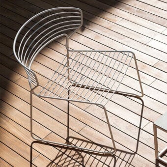 Desalto Koki Wire Outdoor Lounge Chair