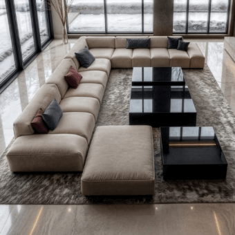 JR Home by John Richmond ANTHONY JR-082 Sectional