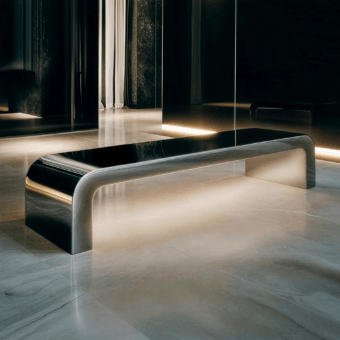 JR Home by John Richmond BILLIE JR-123 Bench