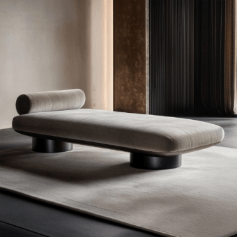 JR Home by John Richmond ETHAN JR-125 Chaise Lounge