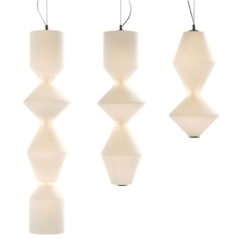 Mogg Costantina Opal Suspension Lamp