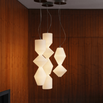 Mogg Costantina Opal Suspension Lamp