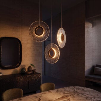 Ozzio Italia Yoyo Suspension Lamp