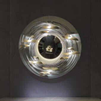 Paolo Castelli Anodine Circle Wall Lamp
