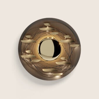 Paolo Castelli Anodine Circle Wall Lamp