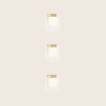Paolo Castelli Golden Cloud Wall Lamp