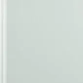 Pale green glass panel with a subtle gradient, featuring a white vertical molding on the left side and a smooth, reflective surface.