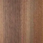 American walnut wood texture displaying linear grain, warm brown tones, and a smooth polished finish against a white backdrop.