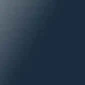 Navy blue to gray gradient background, smooth color field, with small white sans-serif text “cristallo laccato blu navy vt16 riflesso” in the lower right.