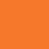 Saturated orange field, monochromatic composition, matte texture, uniform color, simple visual structure, mid-tone hue, solid background.