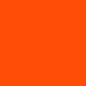 Solid orange background with a matte finish, uniform color, and diffused lighting, presenting a flat, shadowless visual composition.