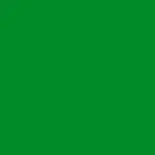 Solid green color field, uniform saturated tone, even lighting, flat surface, no texture, consistent hue, diffused illumination, pure color composition.
