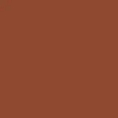 Terracotta color field, muted brownish-red hue, matte surface, monochromatic composition, uniform tone, simple visual structure, solid background.