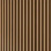 Vertical stripe texture with alternating dark brown and tan, subtle gradient, matte finish on neutral off-white background, linear design.