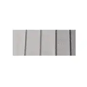 Grey textile texture with vertical rectangular panels and dark connecting lines, displaying a dense, fuzzy surface on a white background.