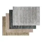 Lavish Bonaldo Casablanca rug crafted from Tencel and cotton with a minimalist light beige design and smooth texture