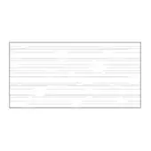 Rectangular data table with horizontal lines and perpendicular segments on a white background, forming a minimalist grid pattern with structured layout.