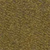 Olive green fabric swatch displaying a dense, heathered weave with a rough texture and subtle tonal variations in a studio setting.