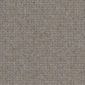 Woven fabric texture, muted gray color, consistent square grid pattern, dense matte finish, heathered tonal variations, diffused even lighting.
