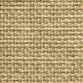 Olive twill textile sample with a grid pattern of light beige and muted olive green cylindrical strands, featuring a subtle sheen.