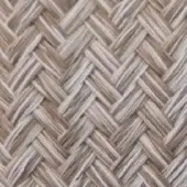 Woven texture displaying a herringbone pattern in neutral beige, cream, tan, and brown tones with a matte, natural fiber appearance.