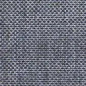 Dark gray textile with repeating circular perforations and heathered texture, creating a slightly irregular, pixelated fabric pattern.