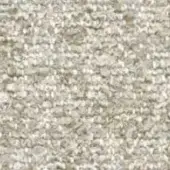 Woven fabric texture, light gray color, dense vertical ribbing with raised knots, matte finish, natural wool blend material.