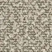Irregular pebble stone wall texture, gray, beige, and pink tones, tightly packed with visible mortar lines forming a grid pattern.