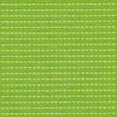 Lime green striped fabric swatch with woven texture, featuring horizontal bands and vertical line details in a regular grid pattern.