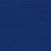 Blue fabric swatch with a linear woven texture and horizontal ridges, displaying a matte finish and consistent, diffused lighting.
