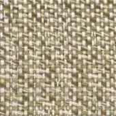 Beige and off-white textile sample displaying a dense, over-under weave with a subtly rough texture and warm, golden thread variations.
