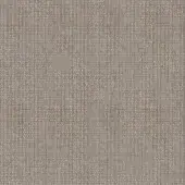 Woven fabric texture, muted gray-brown tone, grid pattern with vertical and horizontal threads, dense matte surface, even diffused lighting.