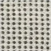 Dark gray star pattern on light gray textured background, densely packed with radiating lines, resembling woven fabric or graphic element.