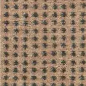 Repeating star pattern texture with dark elements on a light tan background, displaying a dense, uniformly spaced, granular surface.