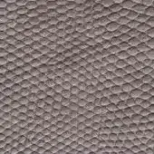 Embossed gray texture with repeating circular nodes in a grid pattern, resembling leather or a synthetic material with a matte finish.