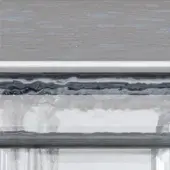 Layered gray and blue surfaces display marbled textures, smooth coatings, and subtle color gradients with diffused lighting.