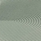 Linear gray texture with diagonal, curved ridges creating a wave pattern and subtle tonal variations across a smooth, matte surface.