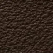 Brown leather texture sample displaying a dense, granular surface with irregular bumps and a matte finish, suggesting durability.