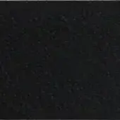 Dark gray-black leather texture sample displaying a dense, woven granular surface with a matte finish and consistent mottled tone.