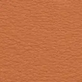 Terracotta leather texture sample with a matte, pebbled finish; CPRN Homood CL2021 collection, color 152, displays consistent warm tone.