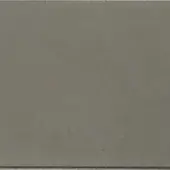 Leather swatch, gray-green tone, matte finish, displaying natural grain texture with dark border and product code text along the bottom edge.