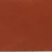 Terracotta leather swatch with a matte, granular texture, displaying brand text “cprn homood” and color code “cl2003 col.” in the lower left.
